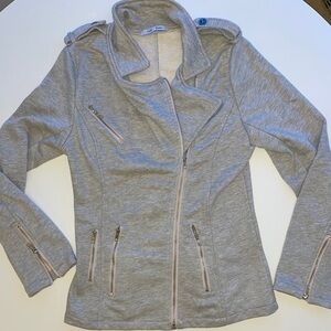 Gab and Kate Military Style Zip Sweatshirt